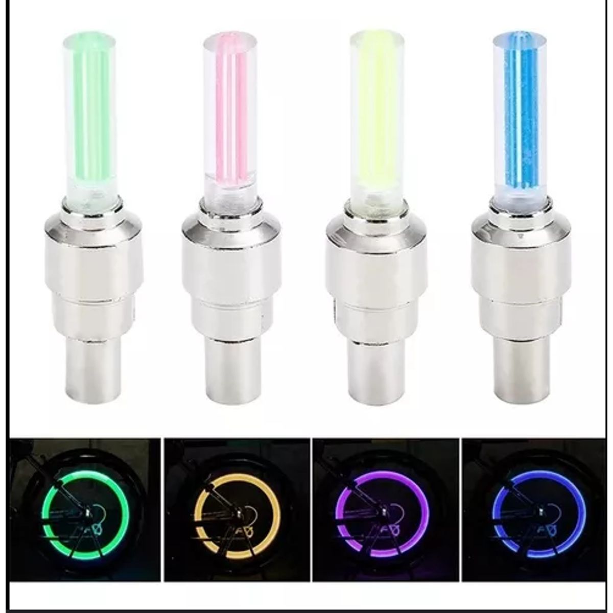 GENERICO - Luz Led de Pitón para AUTOMOVIL roja PACK DE 2 LED