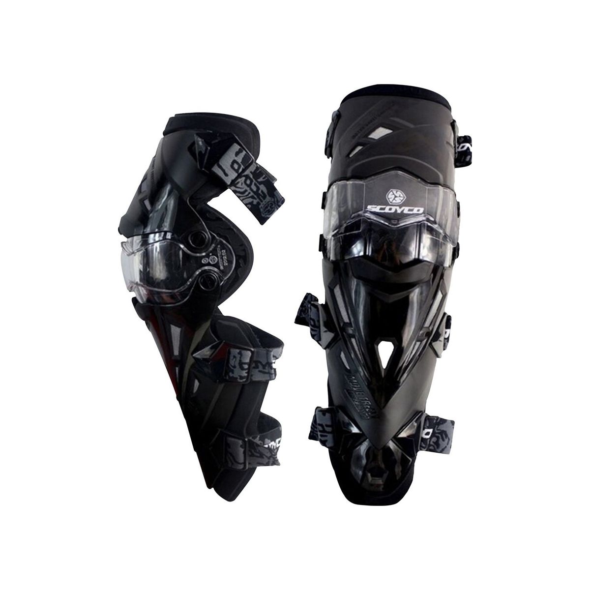 GENERICO - RODILLERA K12 ARTICULABLE SCOYCO NEGRA