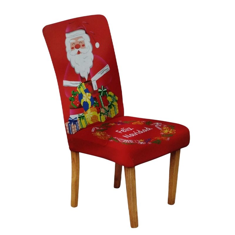 GENERICO - FUNDAS DE SILLA NAVIDEÑAS PARA 6 SILLAS