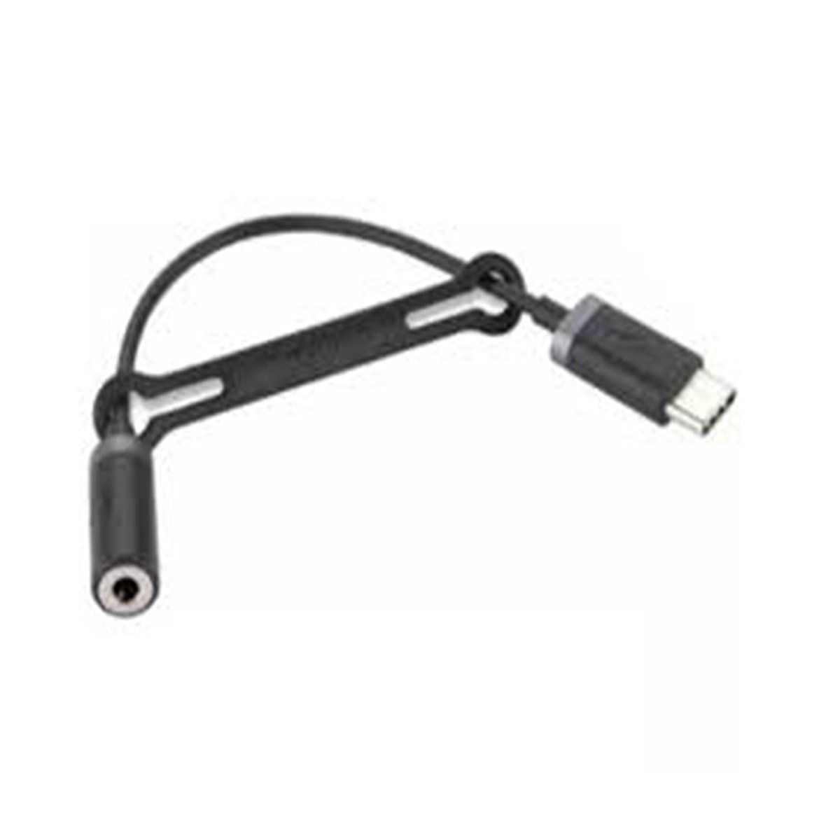 GENERICO - ADAPTADOR CABLE DE ENTRADA TIPO C A JACK 3.5 MM negro