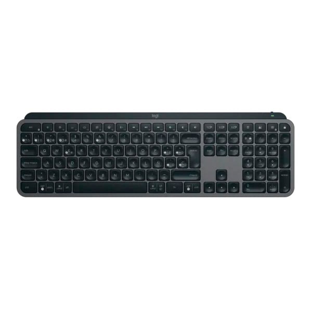 LOGITECH - Teclado Logitech MX KEYS S Inalámbrico Iluminado