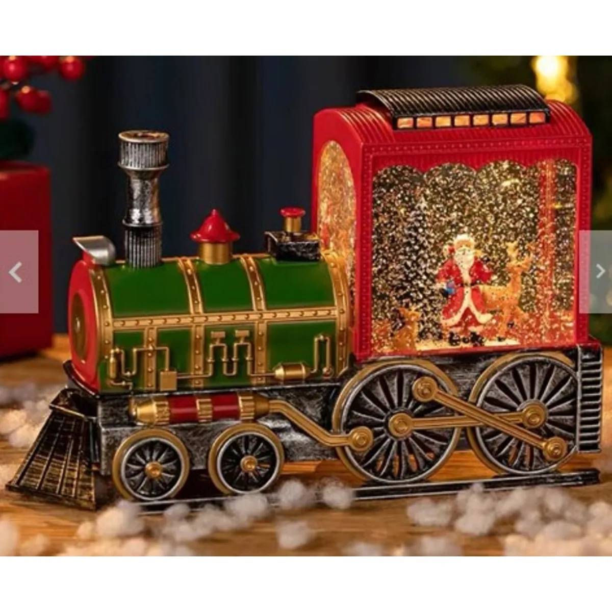 GENERICO - TREN NAVIDEÑO MUSICAL Y CON LUZ A1 DE CALIDAD GRANDE