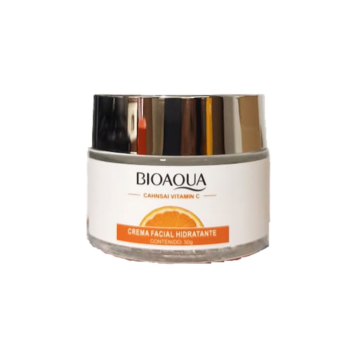BIOAQUA - MASCARILLA FACIAL BIOAQUA 3 UND + CREMA HIDRATANTE VITAMINA C