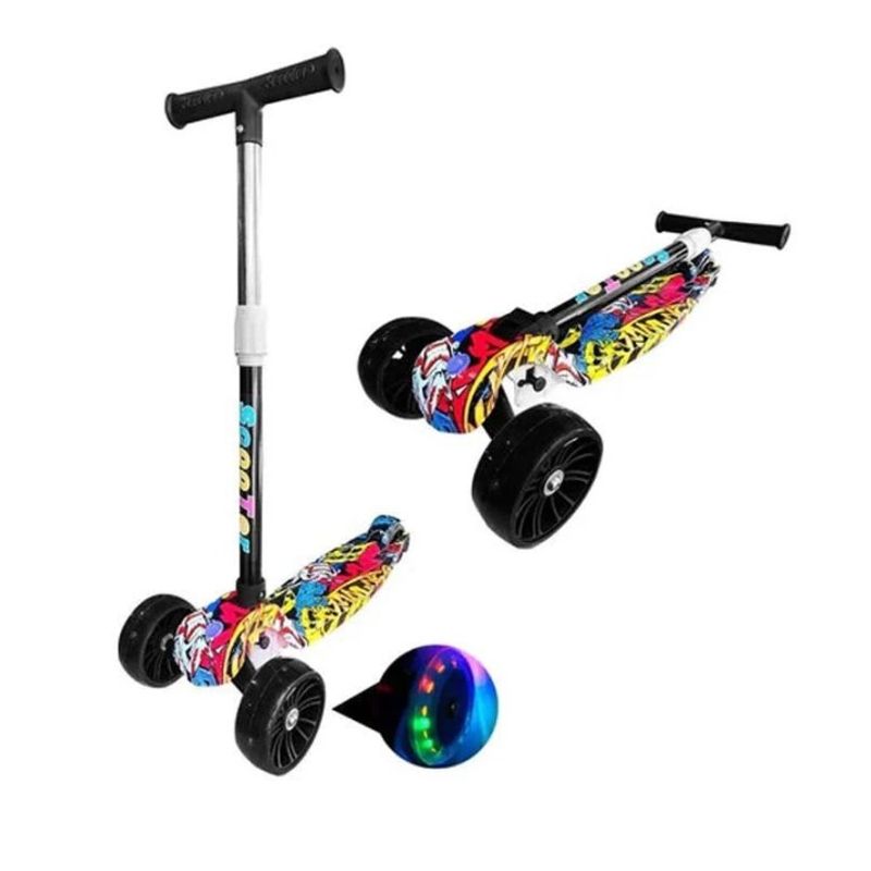 GENERICO - JUGUETE SCOOTER MONOPATIN KID PLEGABLE 2