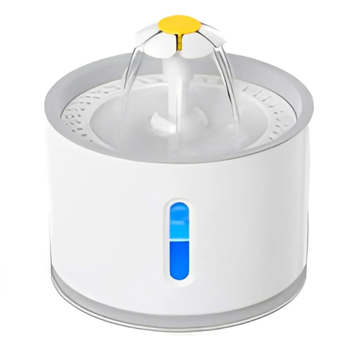 AMICATS - Fuente de Agua Bebedero para Mascotas - PET GRIS