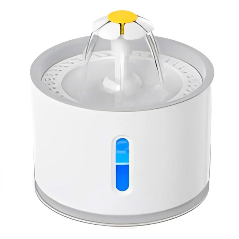 AMICATS - Fuente de Agua Bebedero para Mascotas - PET GRIS