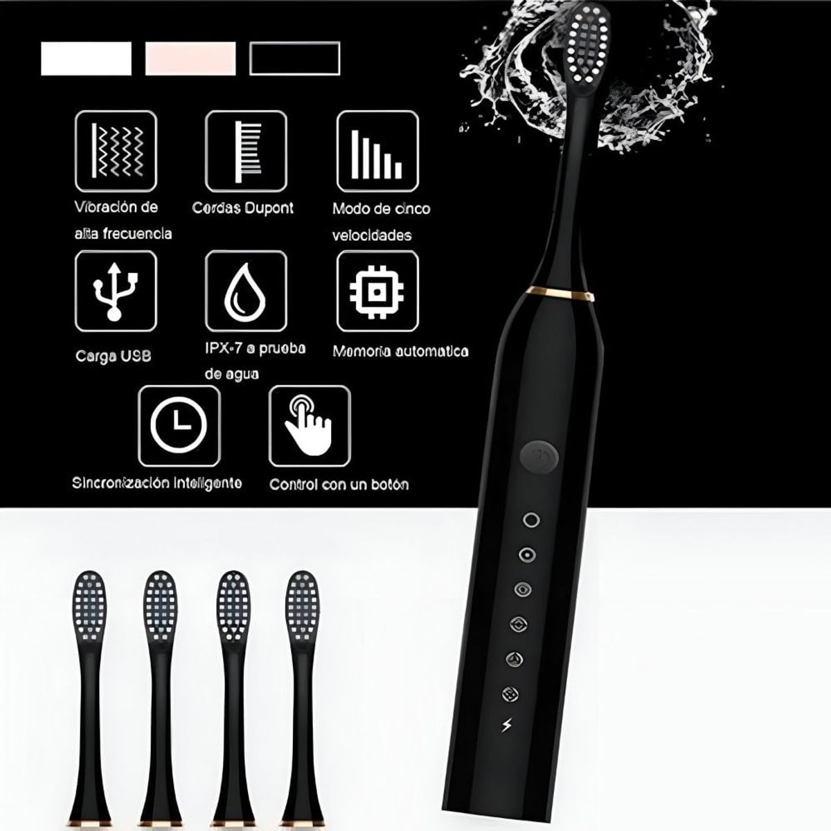 GENERICO - Cepillo de Dientes Eléctrico Avanzado