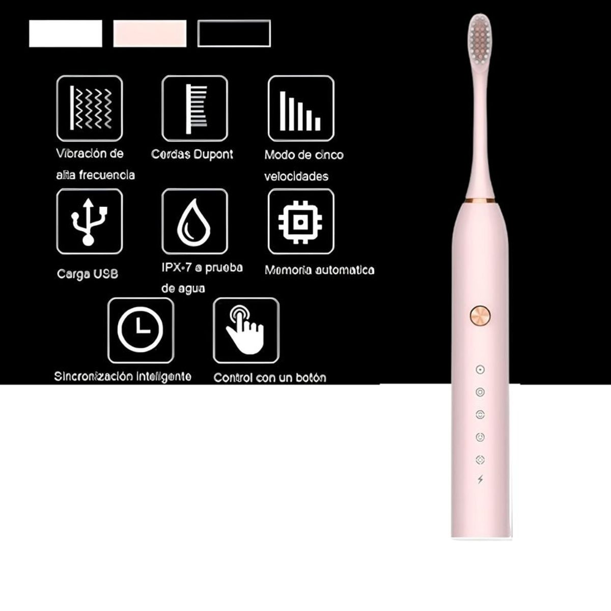 GENERICO - Cepillo de Dientes Eléctrico Avanzado