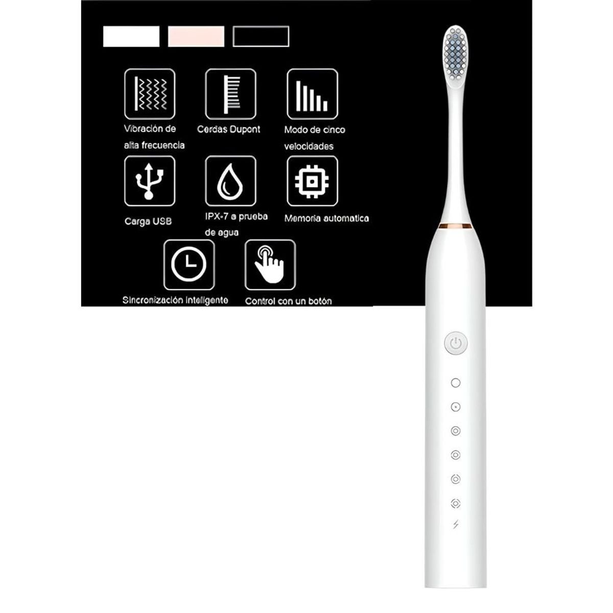 GENERICO - Cepillo de Dientes Eléctrico Avanzado