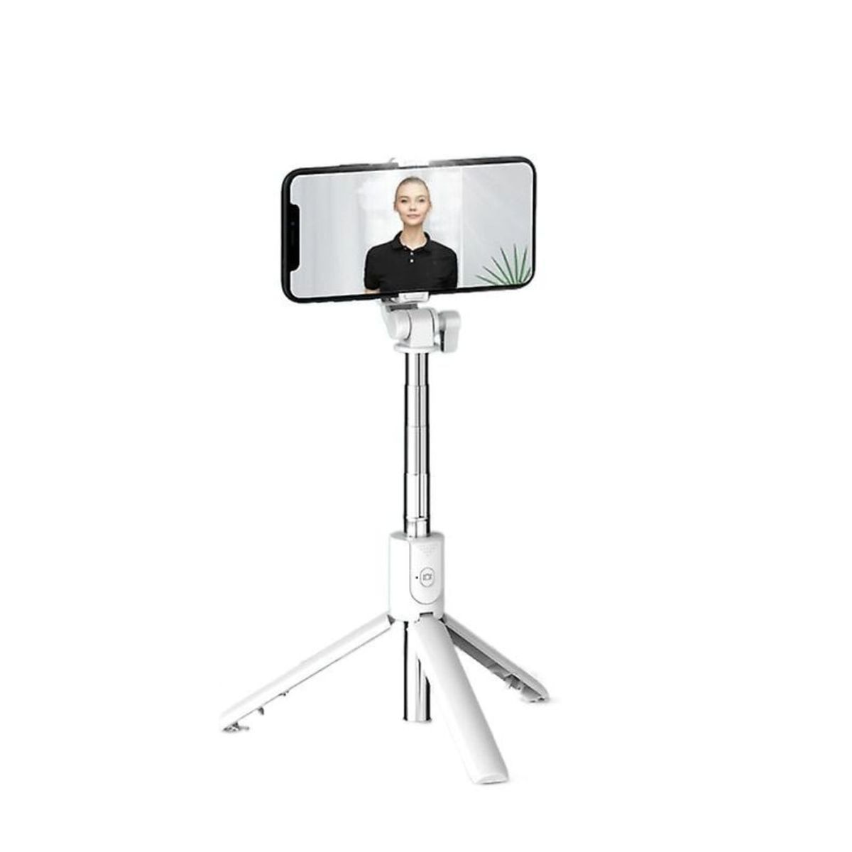 GENERICO - Palo Selfie Stick R1S con luz LED