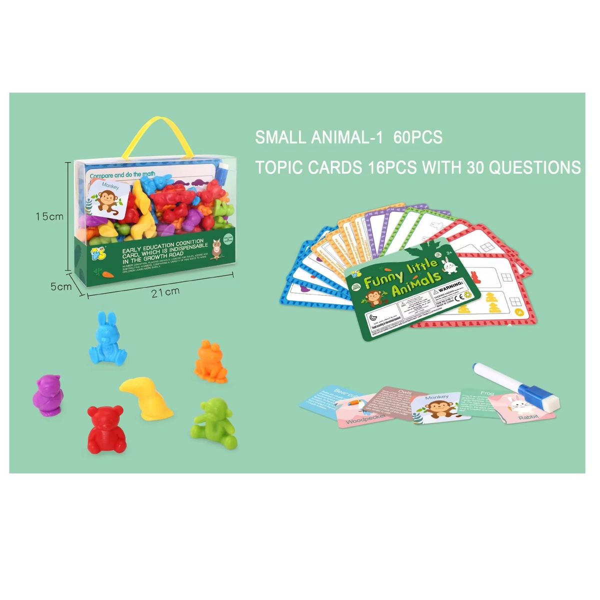 GENERICO - juego de Matemáticas Clasificlación y Colores Montessiori m