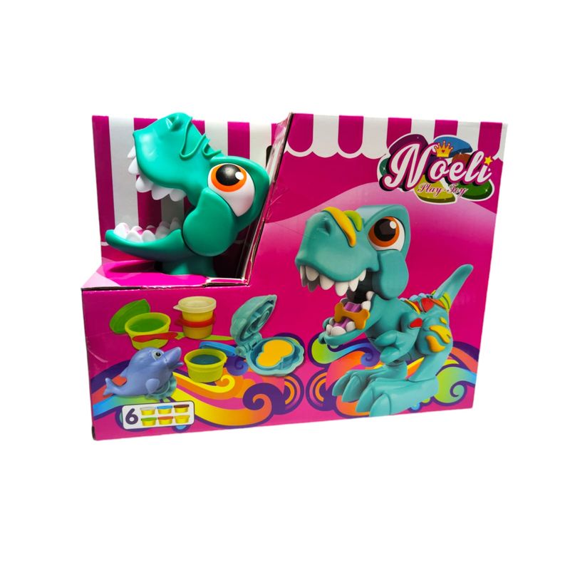 GENERICO - Dino Come Plastilina Moldes Didáctico