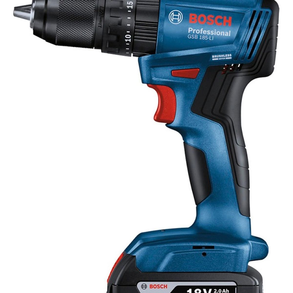 BOSCH - Taladro Percutor Bosch GSB 185-LI 18V 2 Baterías + Maletín