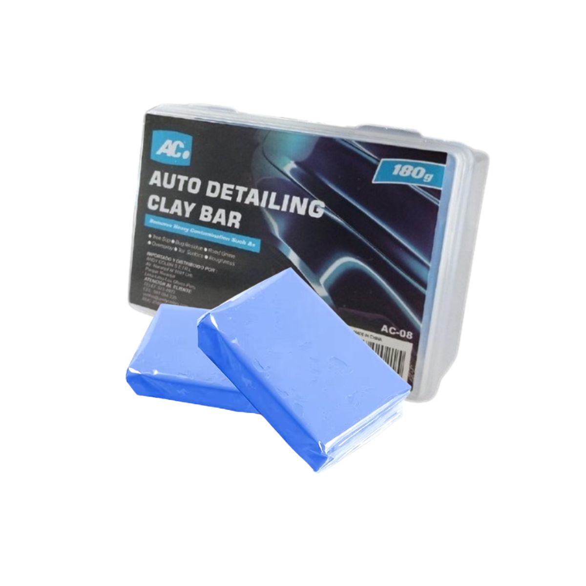 AC - BARRA DE ARCILLA LIMPIADORA  AC 180GR