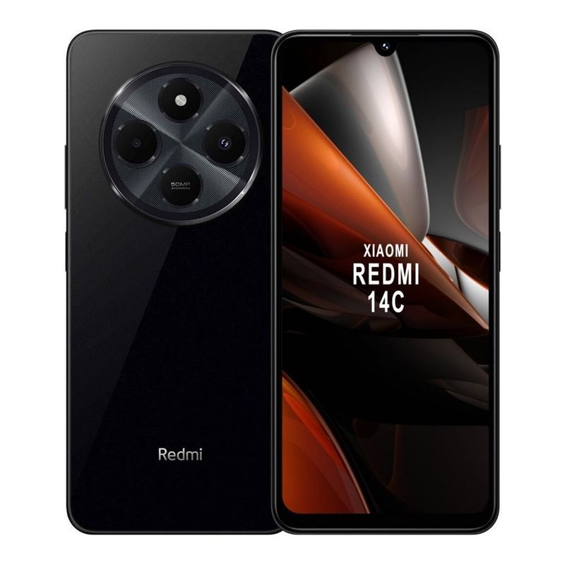 XIAOMI - Xiaomi Redmi 14C 256GB 4GB Negro