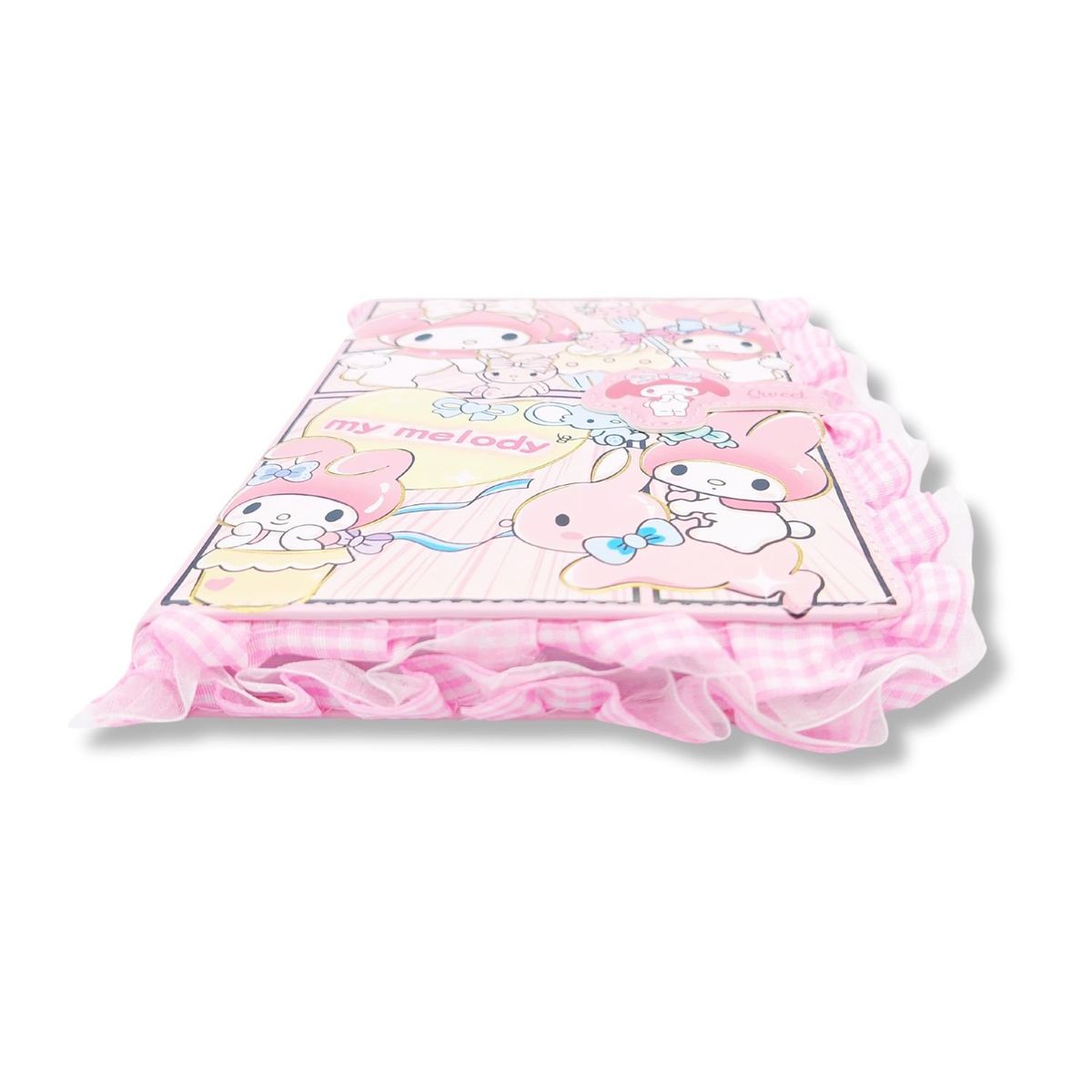 GENERICO - Diario Amigos de Gatita Diseño Cintas Color Rosa