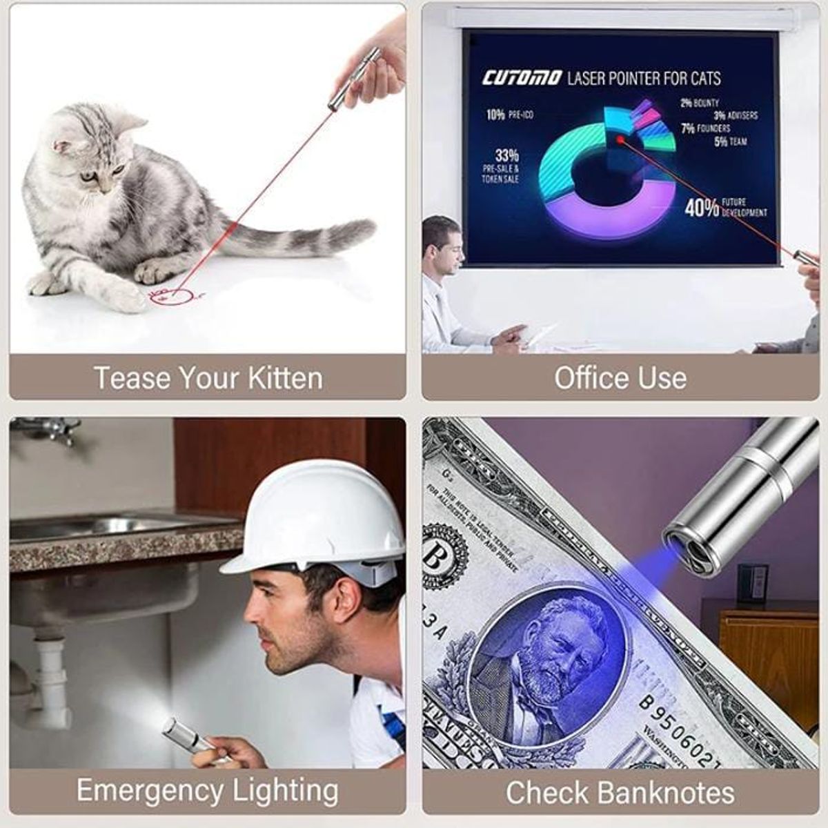 GENERICO - BOLIGRAFO - LÁSER PARA GATOS