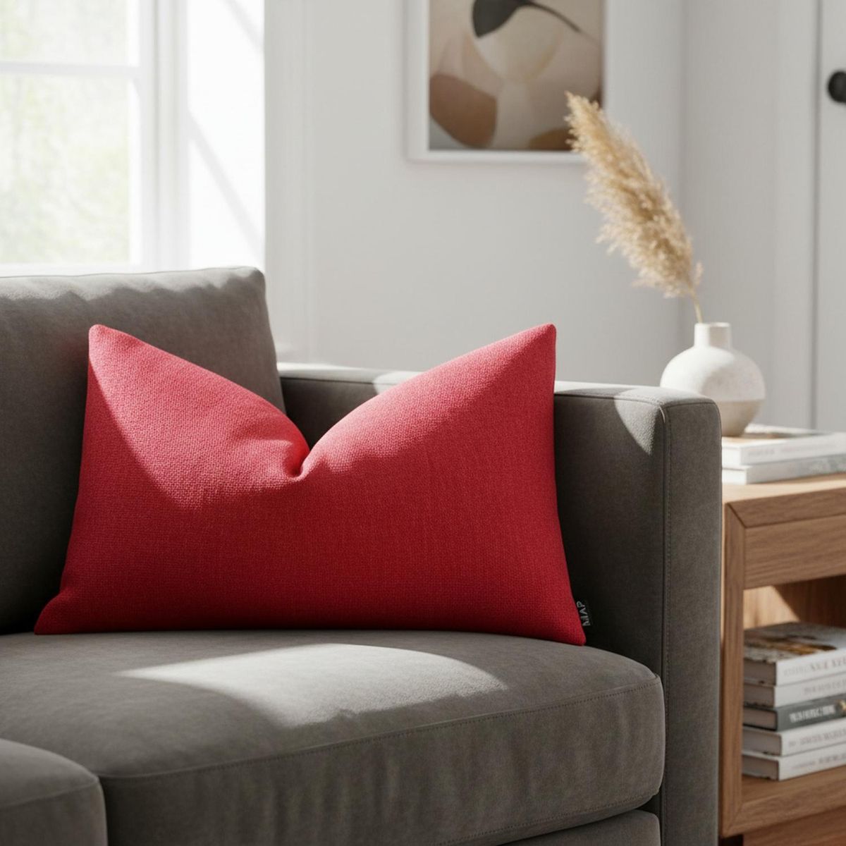 MAP DESIGN HOME - Funda de Cojin Red Velvet 50x30cm