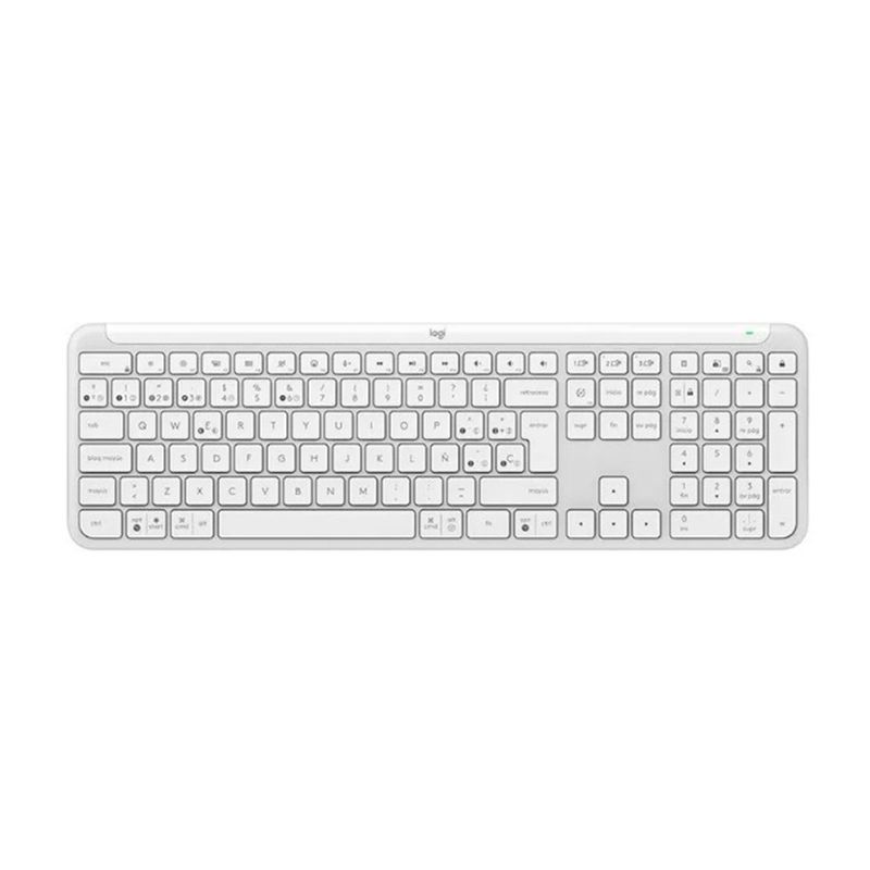 LOGITECH - TECLADO LOGITECH SLIM SILENT K950 INALAMBRICO BLANCO PN 920-012593