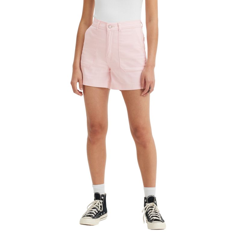 LEVIS - Shorts Mujer Utilily Rosado Levis