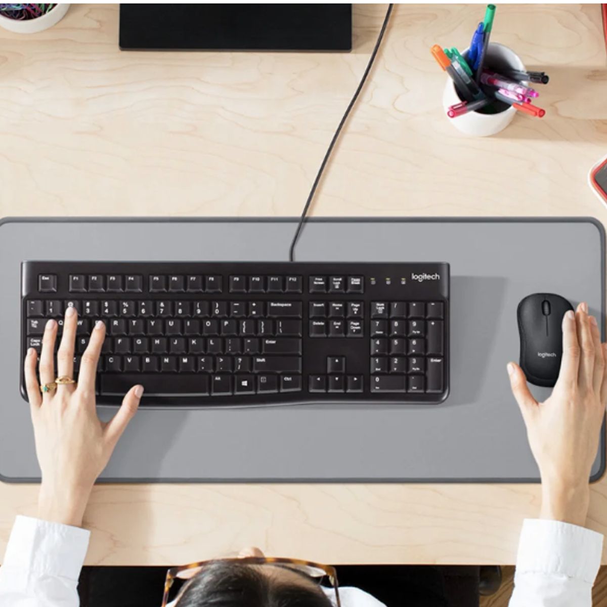 LOGITECH - TECLADO ALAMBRICO K120 LOGITECH