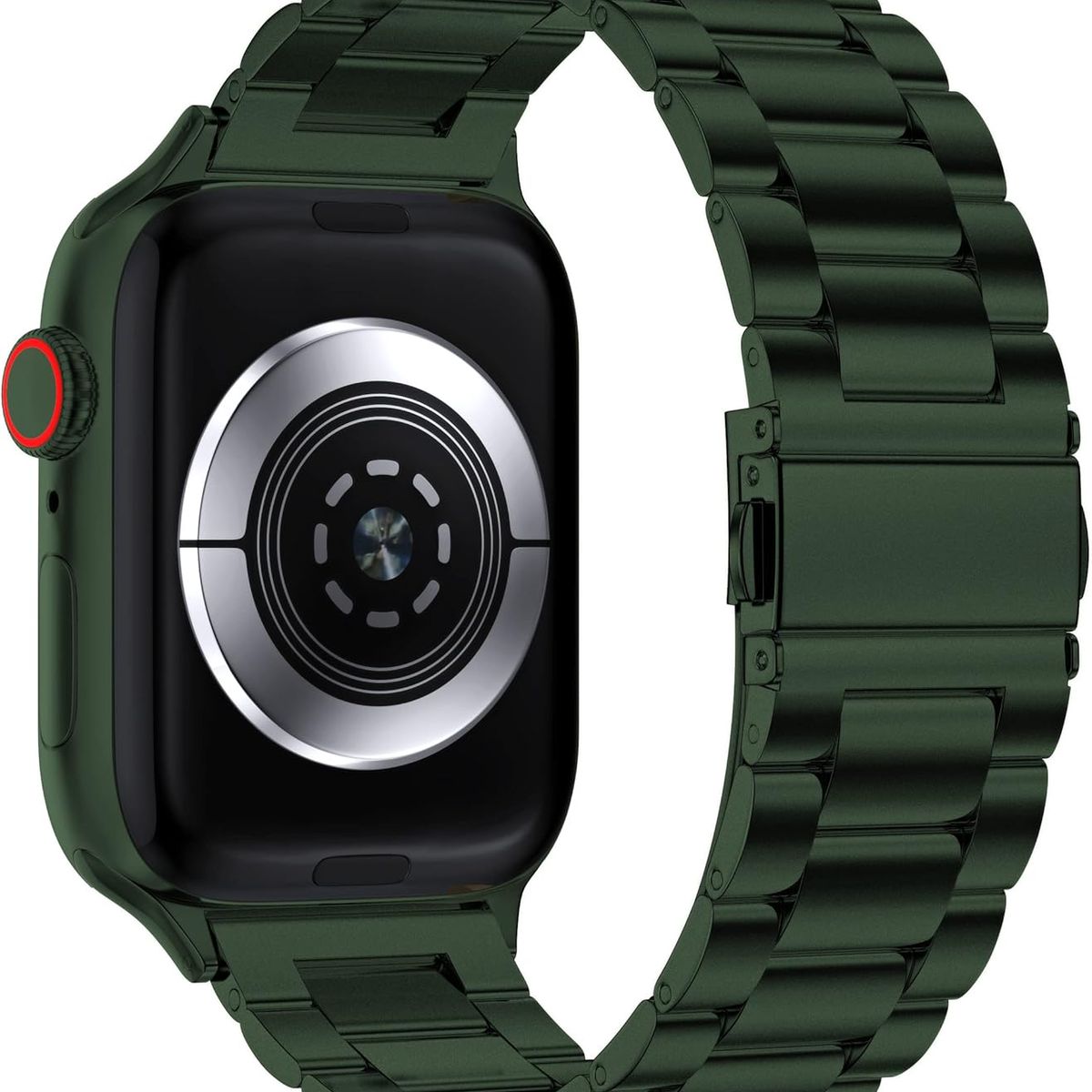 GENERICO - Correa Metalica Eslabon Para Apple Watch 38mm-Verde