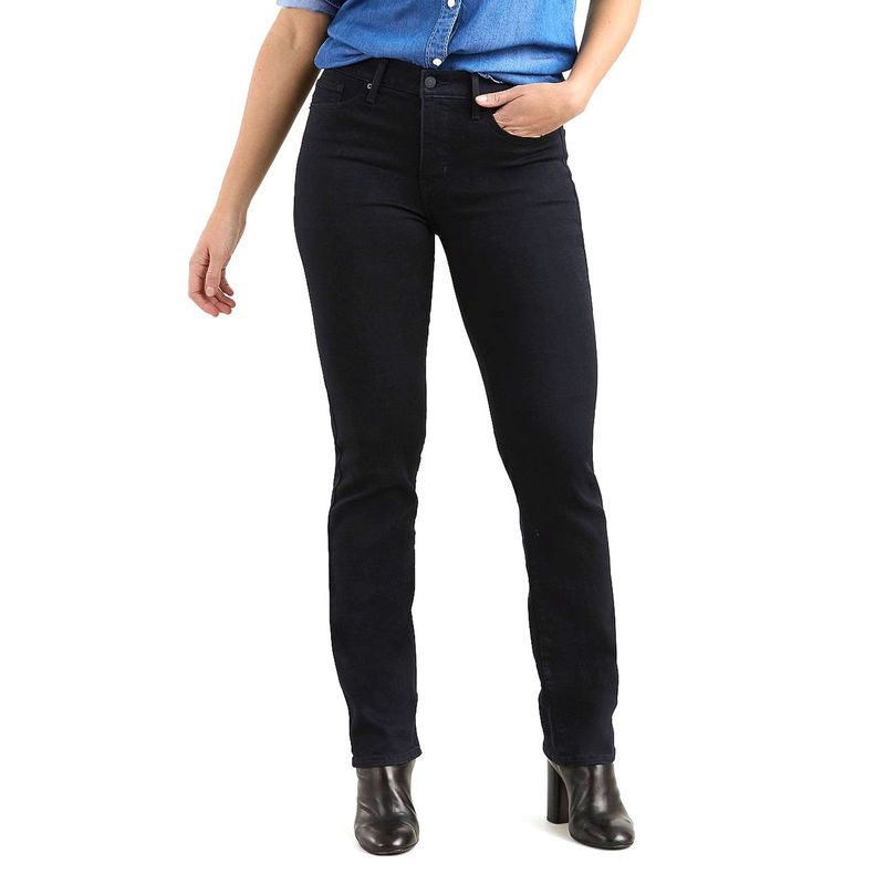 LEVIS - Jeans Mujer 314 Shaping Straight Negro Levis