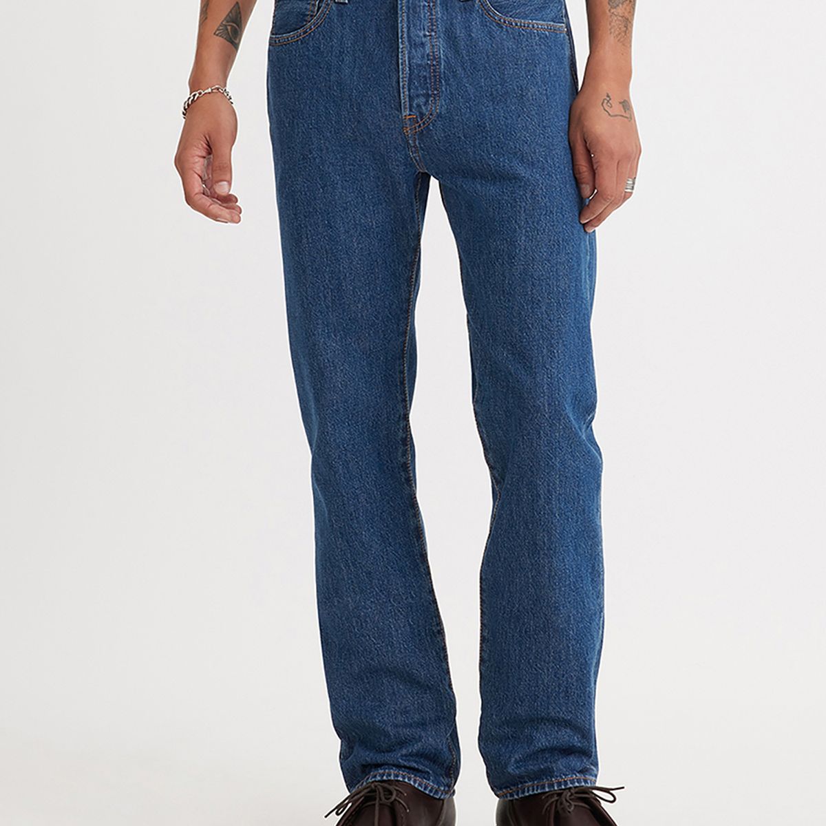 LEVIS - Jeans Hombre 501 Original Fit Azul Levis