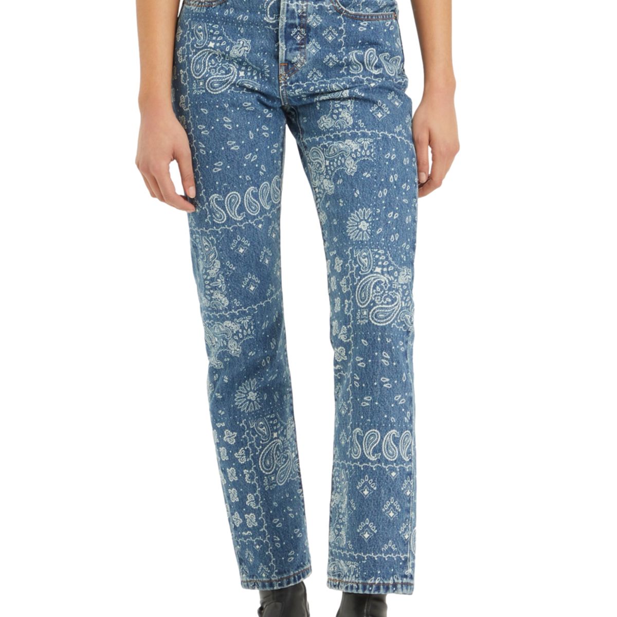 LEVIS - Jeans Mujer 501 Azul Levis