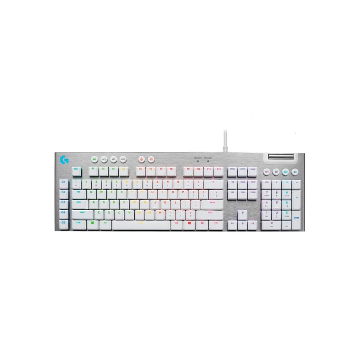 LOGITECH - TECLADO LOGITECH G815 TACTILE LIGHTSYNC RGB WHITE