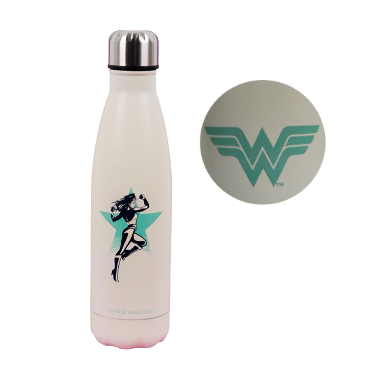 GENERICO - Termo Botella De Acero Inoxidable personajes DC - 500 ml