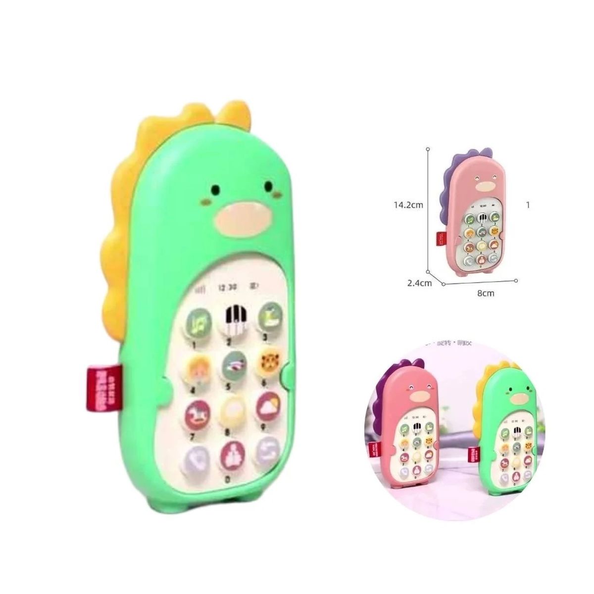 GENERICO - Juguete Didáctico Celular Musical para Niños