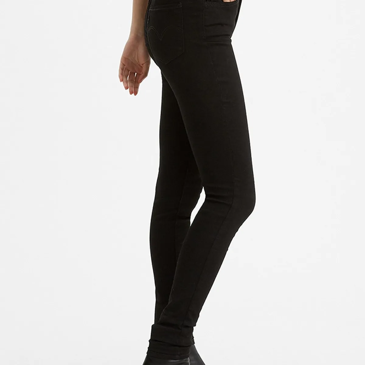LEVIS - Jeans Mujer 720 HighRise Super Skinny Negro Levis