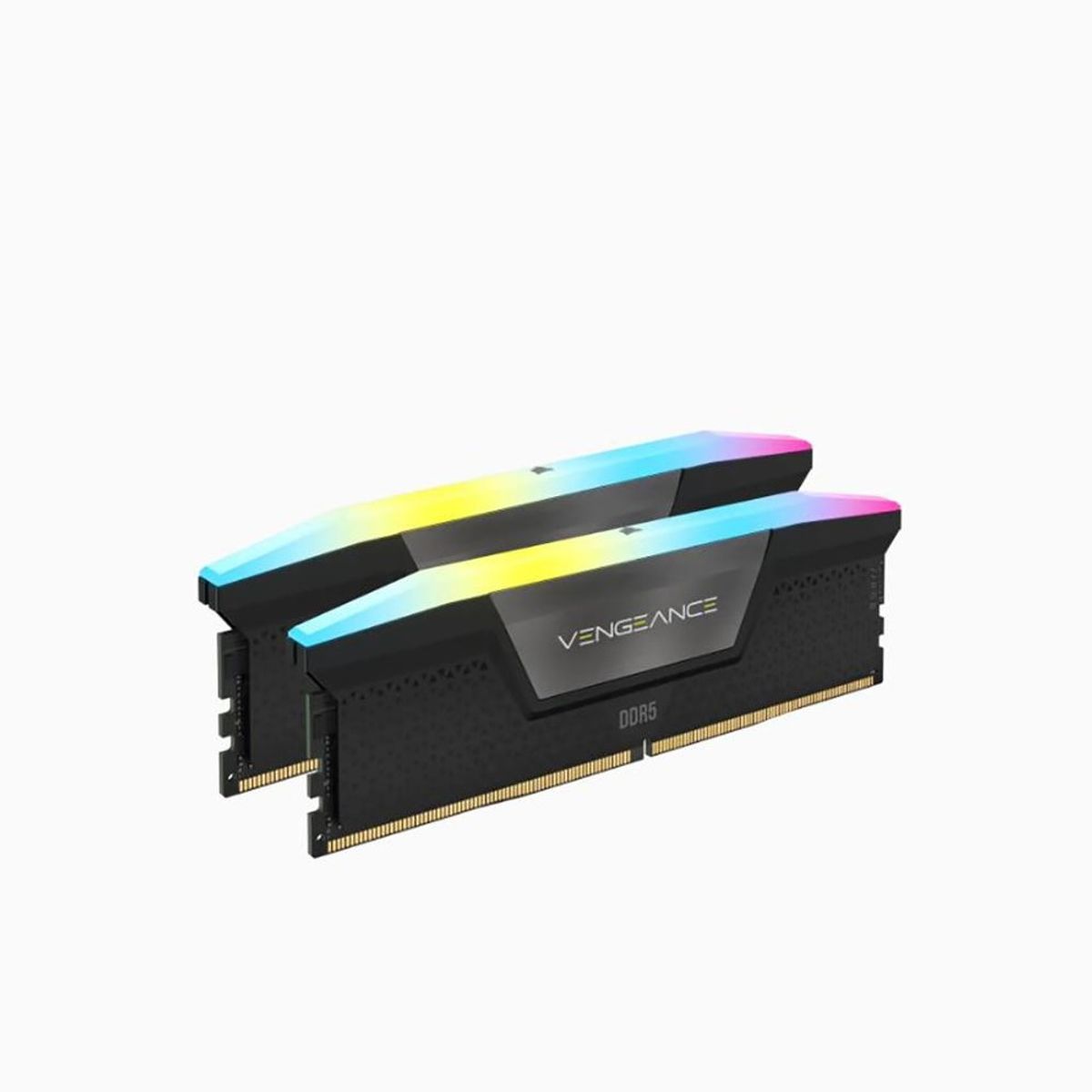 CORSAIR - Memoria RAM Corsair Vengeance 64GB RGB DDR5 5200Mhz CL40 Negro 2x32GB