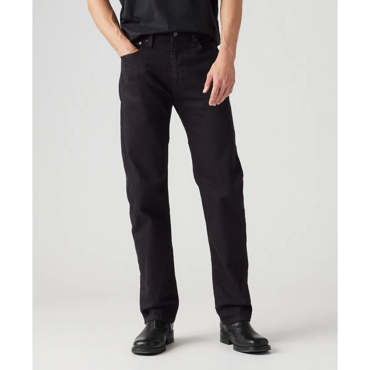 LEVIS - Jeans Hombre 505 Regular Negro Levis