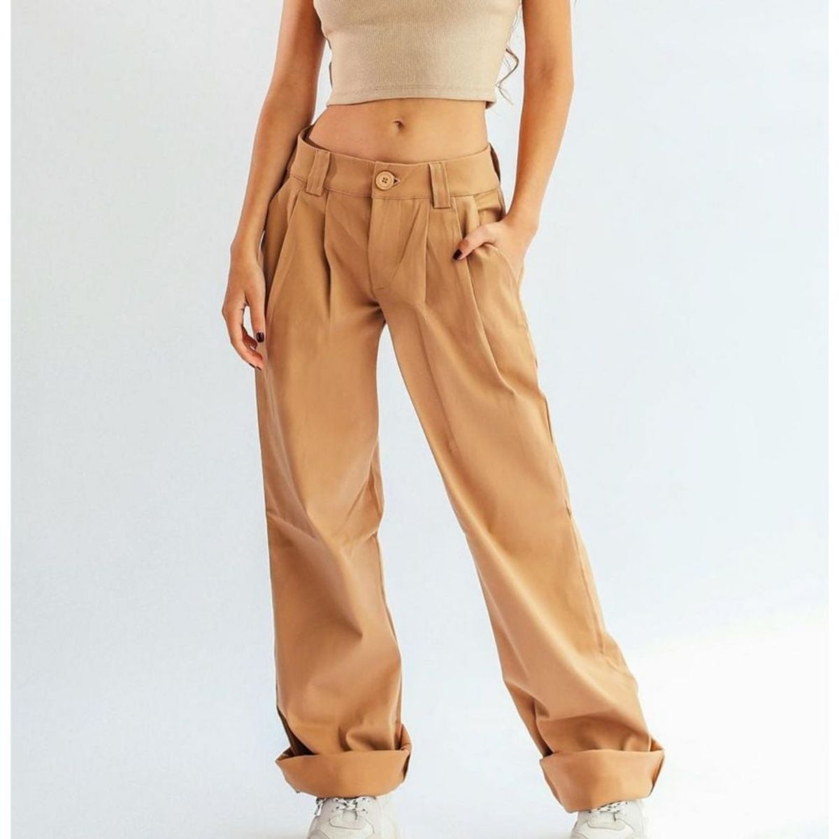 BETWEEN US - Pantalón Sastre Oversize Between us