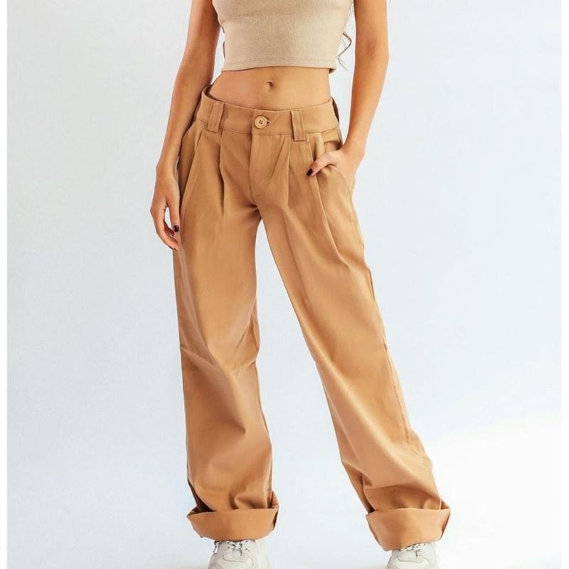 BETWEEN US - Pantalón Sastre Oversize Between us