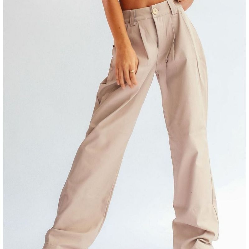 BETWEEN US - Pantalón Sastre Oversize Between us