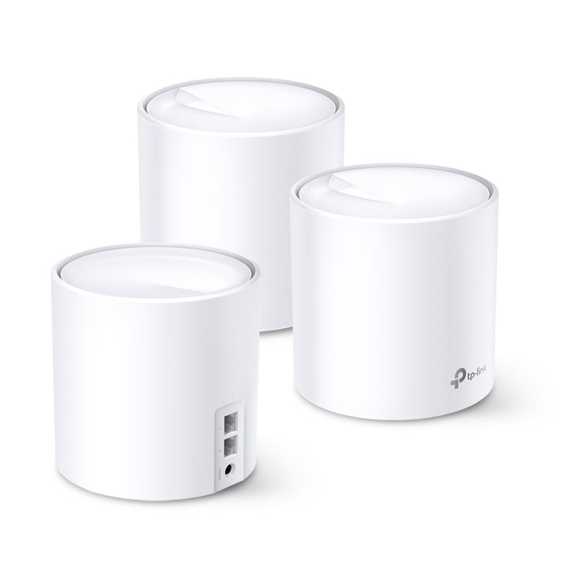 TP LINK - Sistema Mesh Wi-Fi Inteligente Doble Banda AX1500 Deco X10 3-Pack