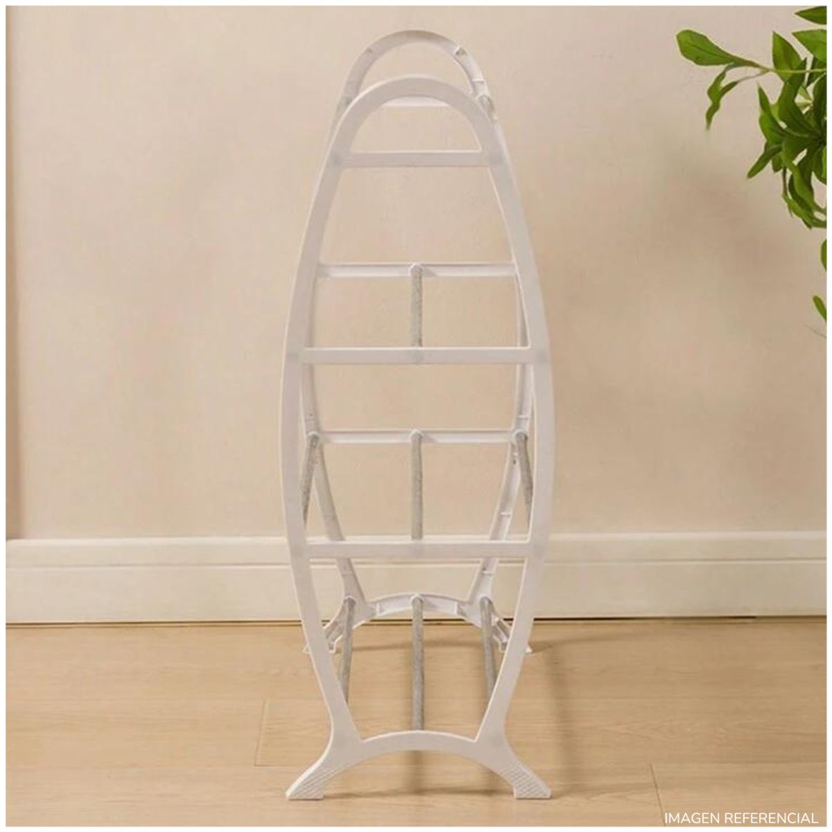 INSPIRA - Estante organizador de zapatos 4 niveles Blanco