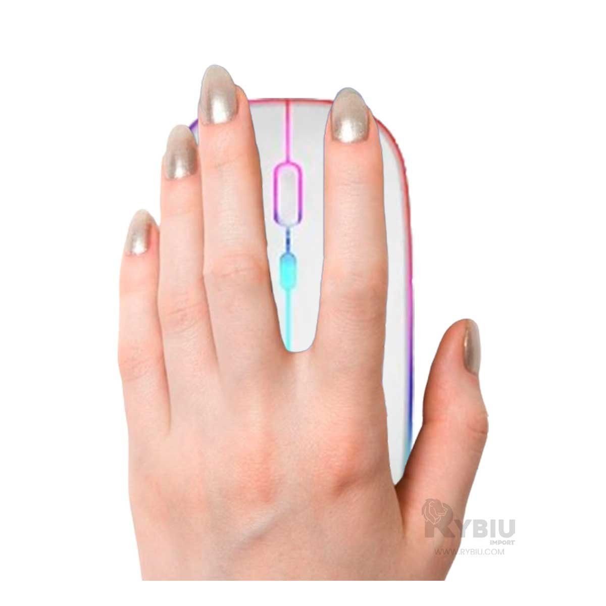 RYBIU IMPORT - Cursor Funcional RF 6800 en Color Blanco Y+Ligas de Regalo