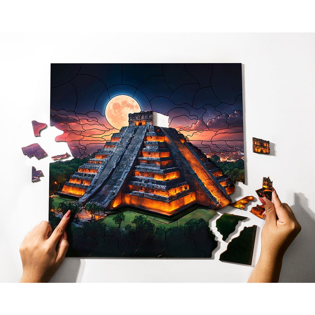 A ANUARIOS EXCLUSIVOS - Rompecabeza 25D CHICHEN ITZA