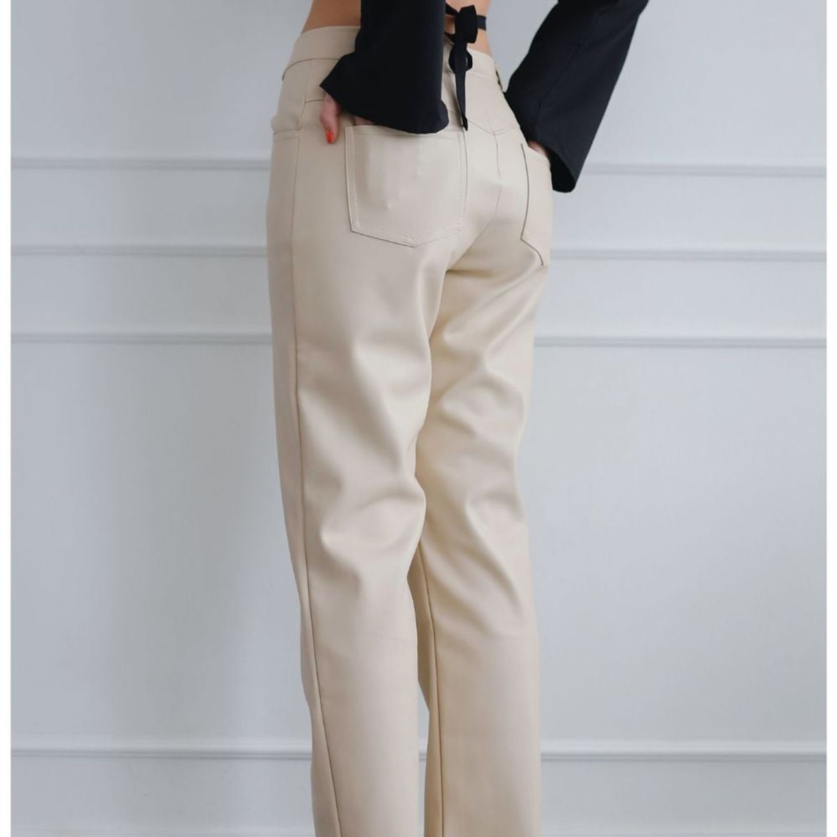 BETWEEN US - Pantalón cuerina Alexia Between Us