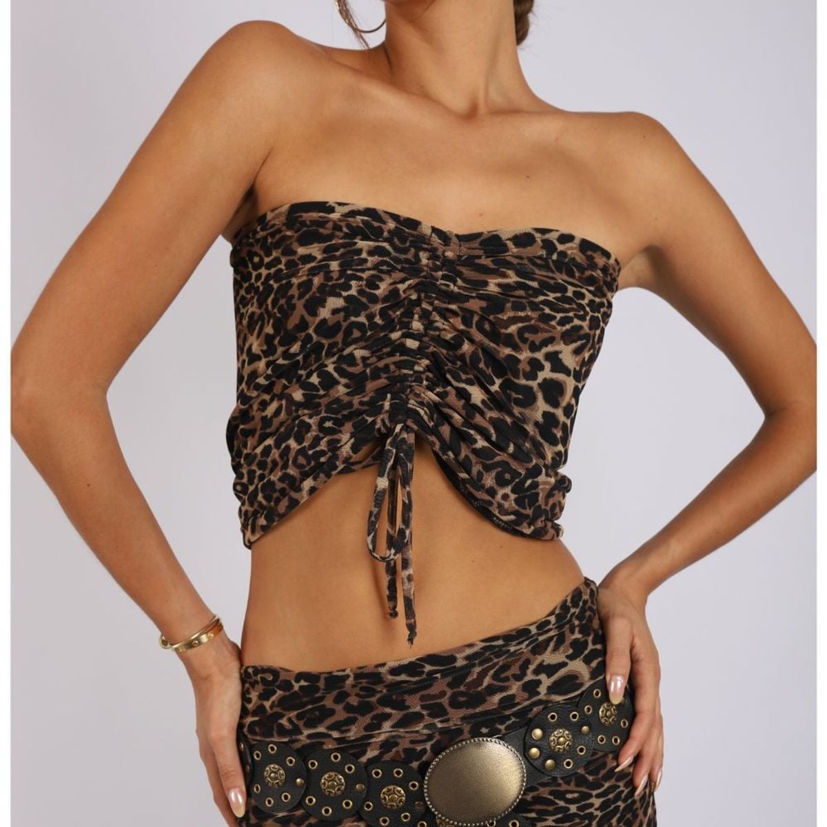 BETWEEN US - Falda Gaia Animal Print Between Us