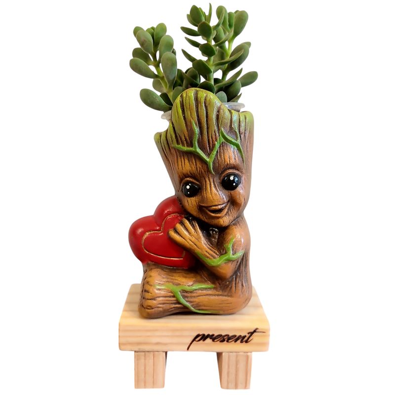 GENERICO - Maceta macetero Groot Pintado a Mano