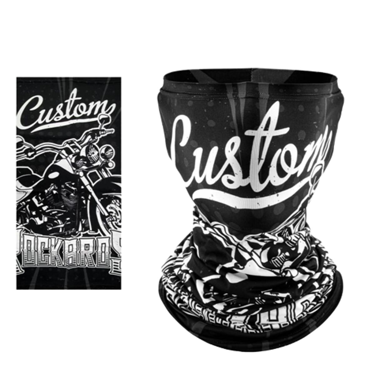 ROCKBROS - Bandana Deportiva Diseño Dark 1122000400