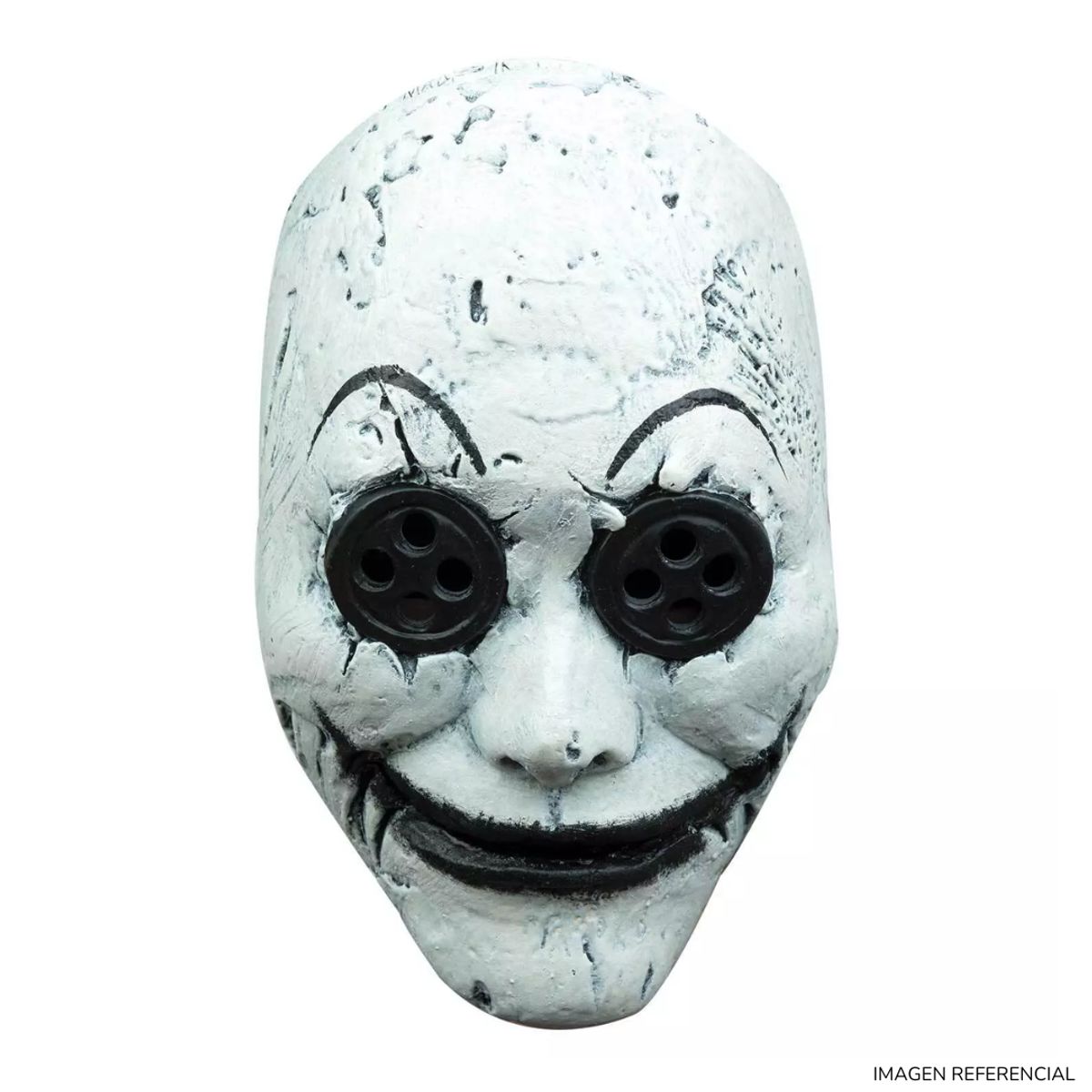 INSPIRA MARKET - Máscara halloween terrorífica ojos de botón