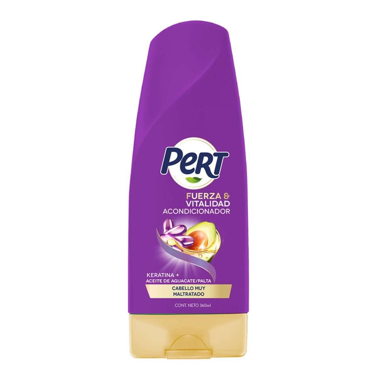 GENERICO - Pert Acondicionador Fuerza Vitalidad - KeratinaAceite Palta 360ml