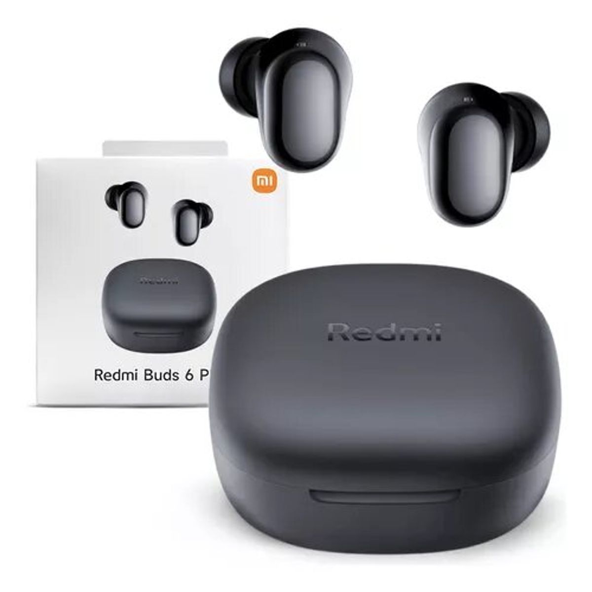 XIAOMI - Audifonos Xiaomi Redmi Buds 6 Play Bt5.4 36hrs - Negro