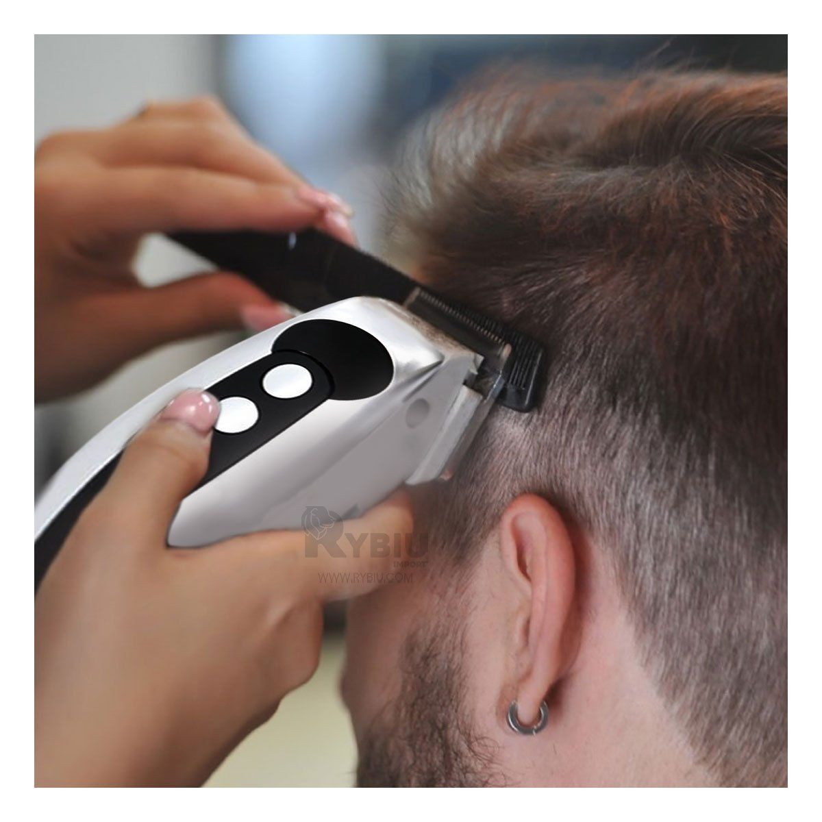 RYBIU IMPORT - Peluquera para Perfilar Entradas Y+Papel de Regalo